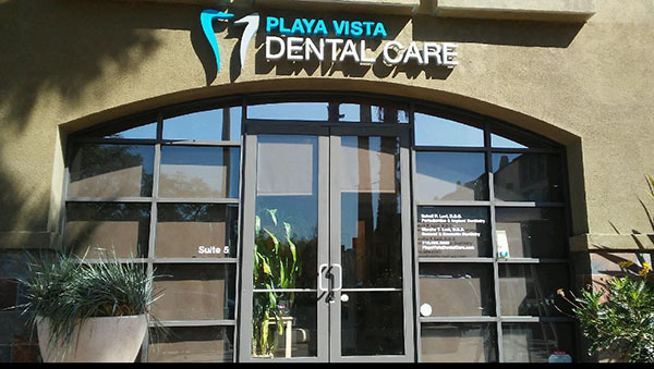 Front of Dental Playa Vista Dental Care